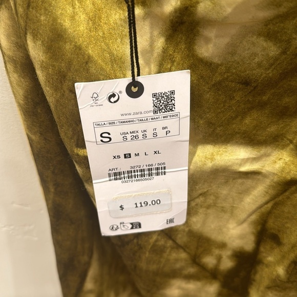 ZARA ASYMMETRIC DRESS LIMITED EDITION NWT SZ S✨✨🔥 - Picture 6 of 6